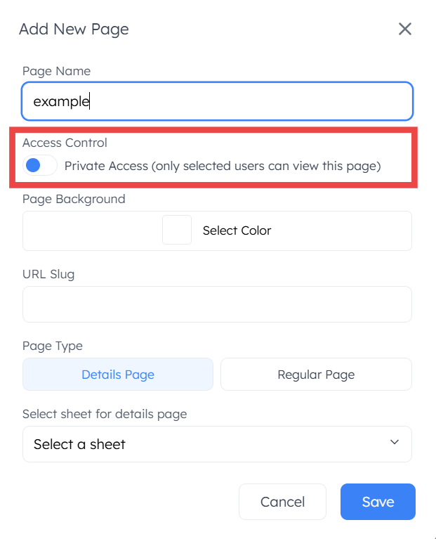 Regular Page
