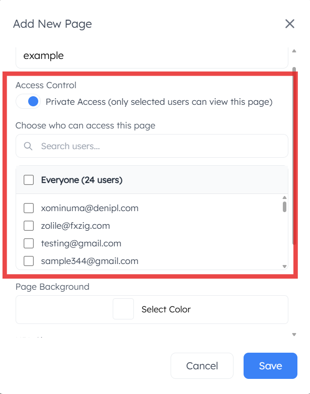 Regular Page