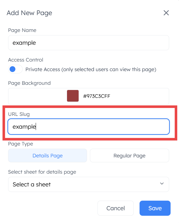 Regular Page