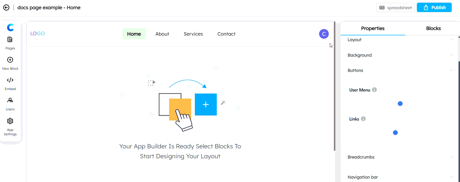 Buttons Toggle