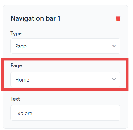 Page Navigation