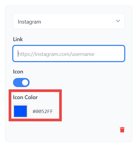 Social Icons Color